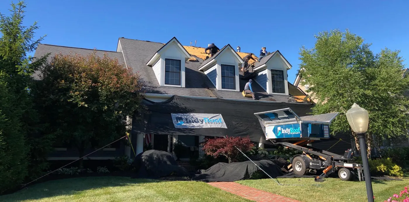 Roofing by Lizton Roofing near Danville, IN